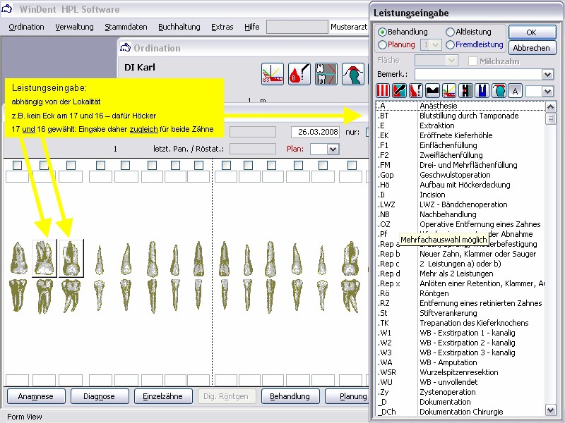 Windent Hpl Software Windent Dentalsoftware F R Zahn Rzte